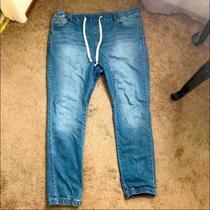 Denim Jean Joggers